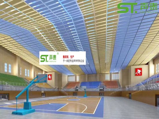 體育場館空間吸聲體工程案例(圖3) 體育場館空間吸聲體工程案例(圖3)